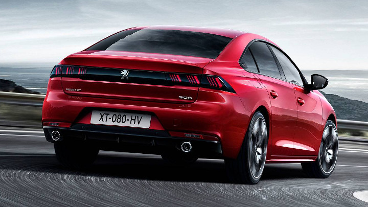 Peugeot 508 2018 Arrière